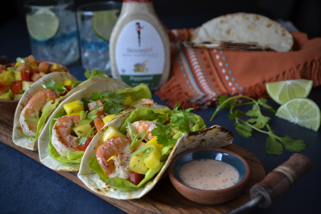 Shrimp Tacos with Pineapple Salsa