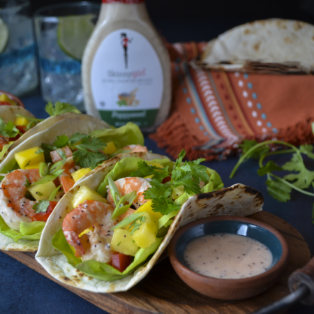 Image of Shrimp Tacos with Pineapple Salsa