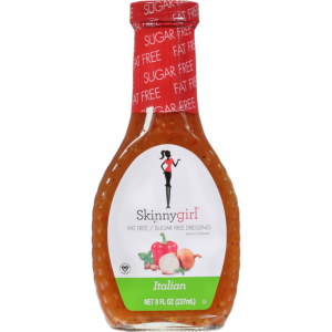 Skinnygirl Italian Dressing for guilt-free snacking and meals!