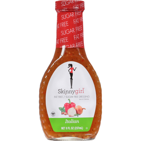Skinnygirl Italian Dressing for guilt-free snacking and meals!